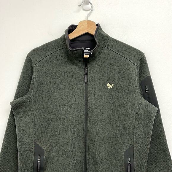 Arc’teryx Womens Covert Cardigan Heathered Fleece Technical Sweater Jacket Large - Picture 3 of 15